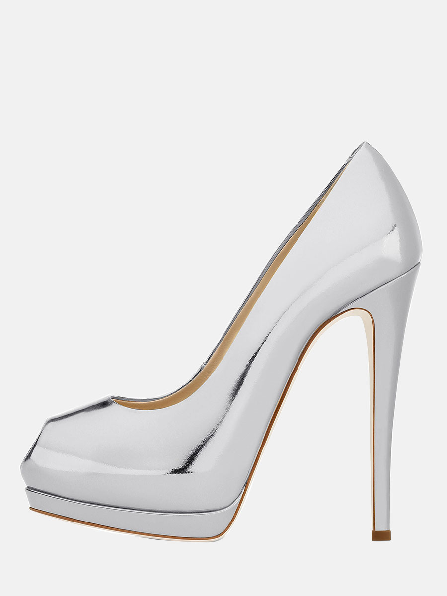 Women’s Platform Heels Peep Toe Stiletto Heel Pumps